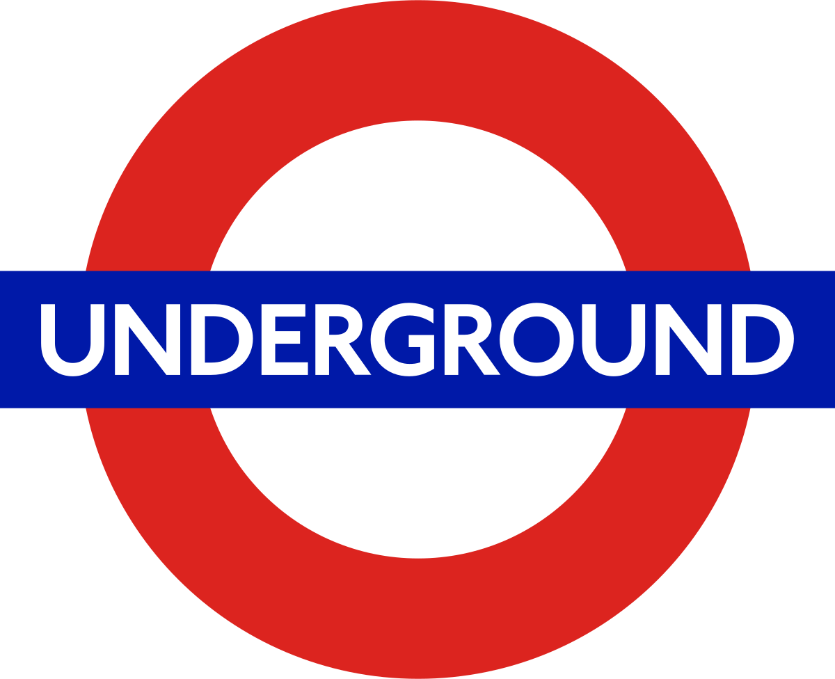 Underground tube logo.